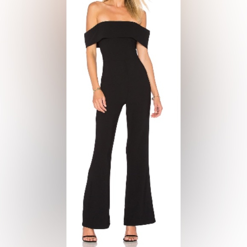 By the way black jumpsuit sz M